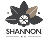 Logo Shannon home, almohadas y ropa de cama